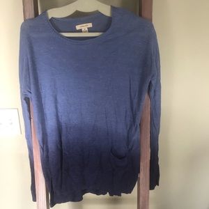 Blue Long Sleeve Shirt